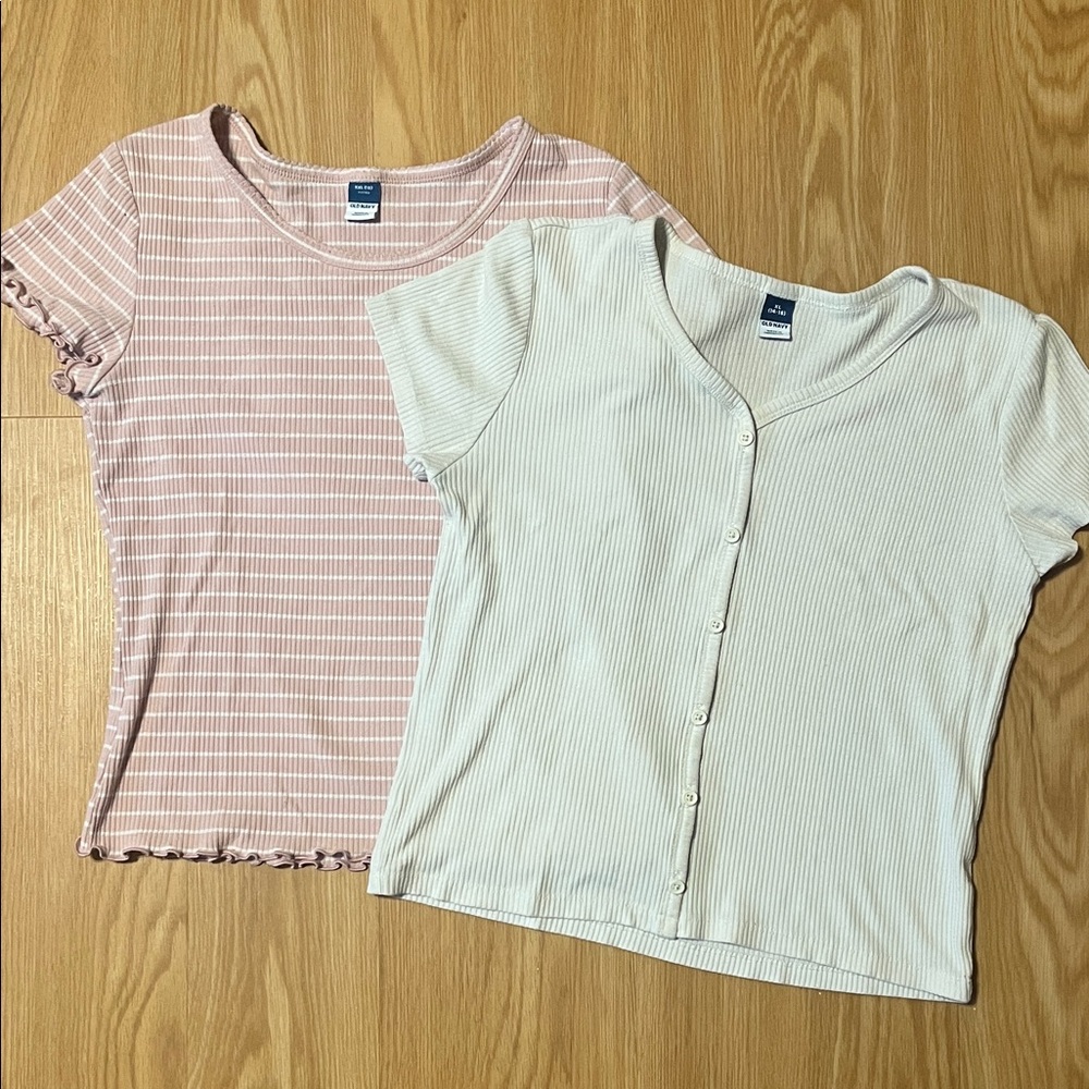 Lot of 2- Old Navy Girls Tops